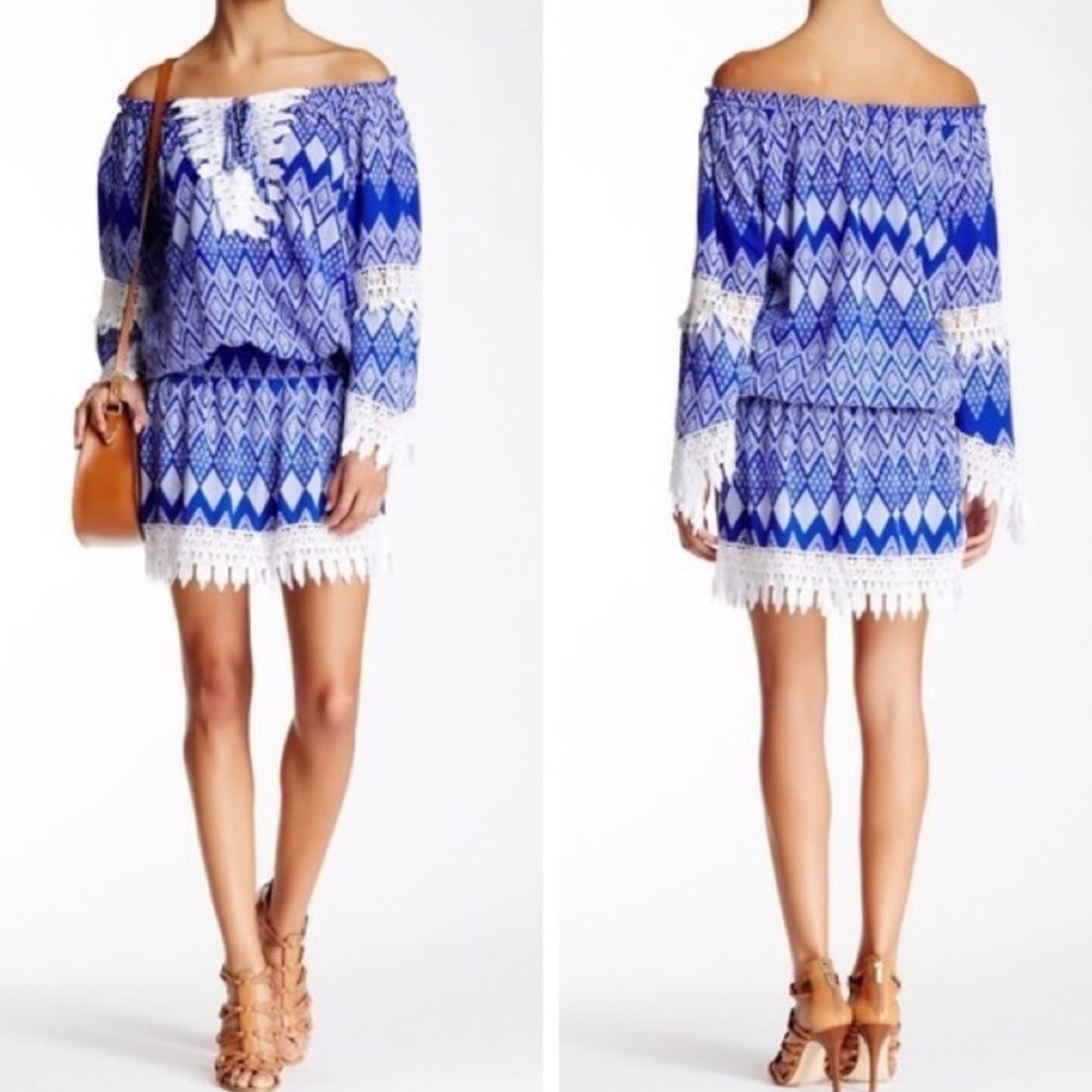 T-Bags Dress with Elastic Waist